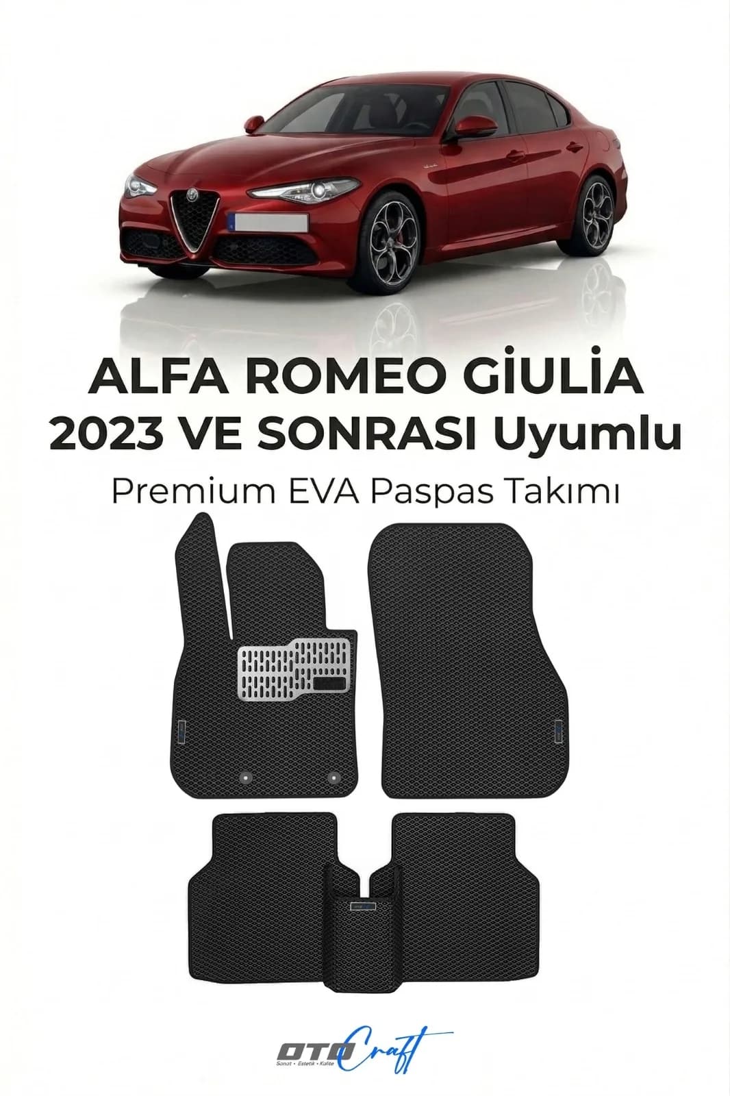 Alfa Romeo Giulia 2023 ve sonrası EVA Paspas