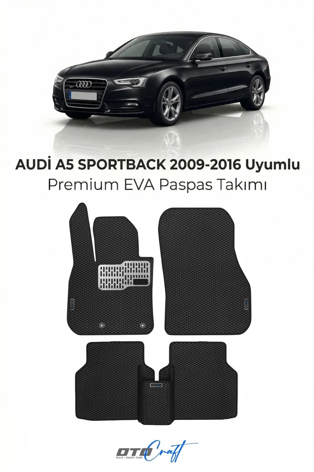 Audi A5 Sportback 2009-2016 EVA Paspas