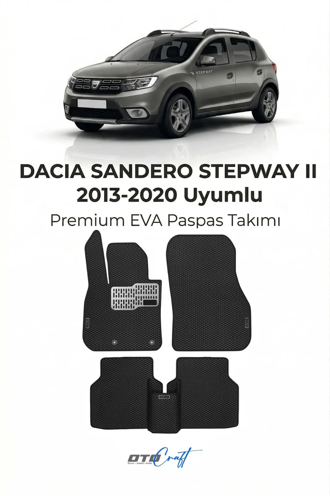 Dacia Sandero Stepway II 2013-2020 EVA Paspas