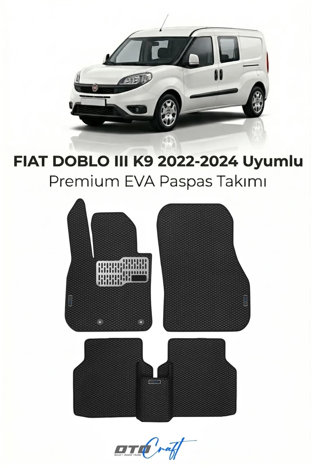 Fiat Doblo Iii K9 2022-2024 EVA Paspas