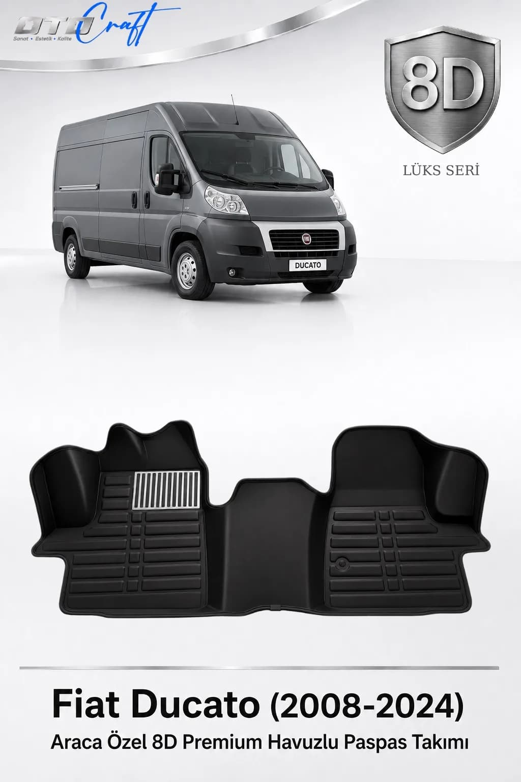 Fiat Ducato 2008-2024 8D Havuzlu Paspas