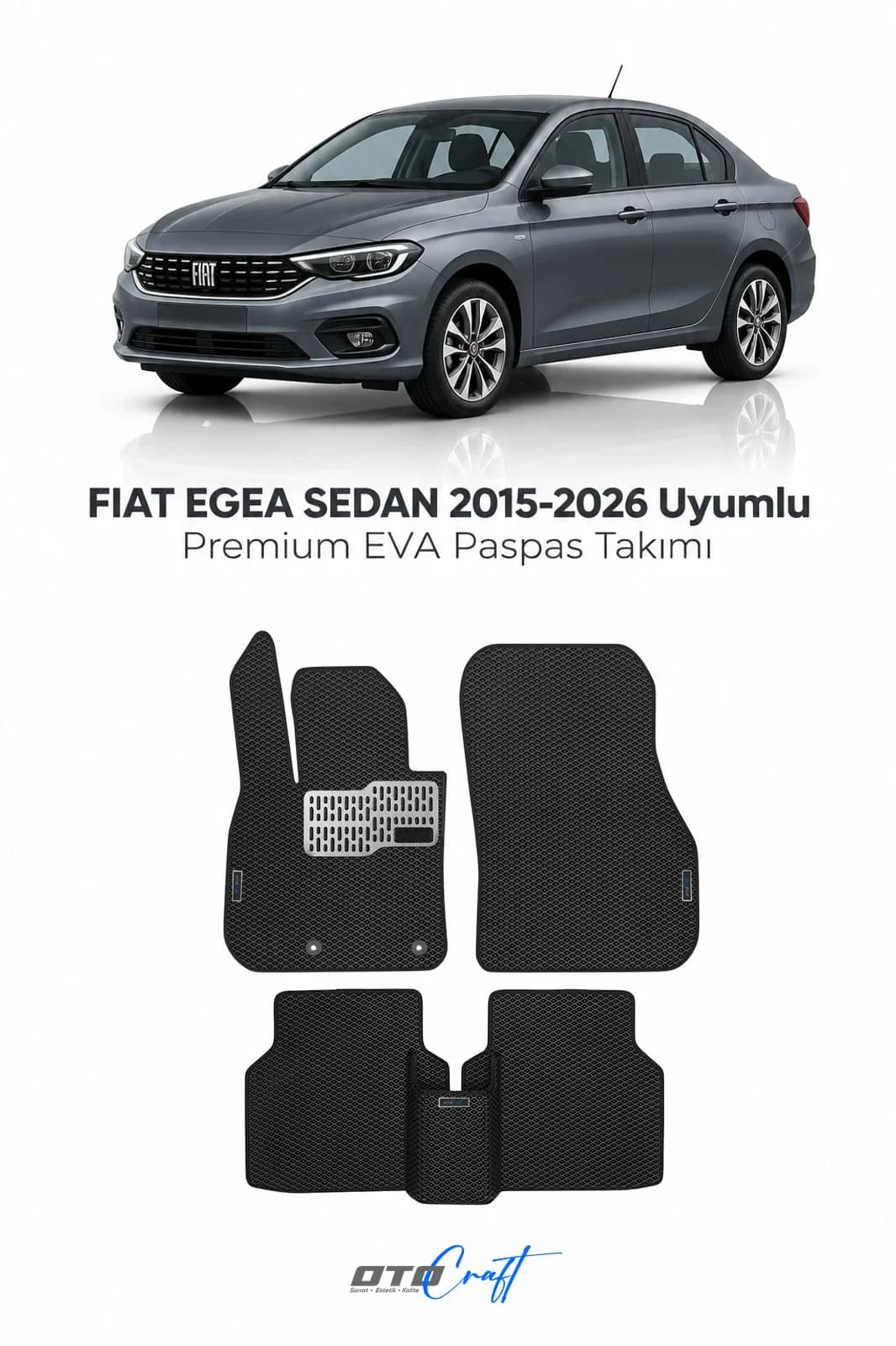 Fiat Egea Sedan 2015-2026 EVA Paspas