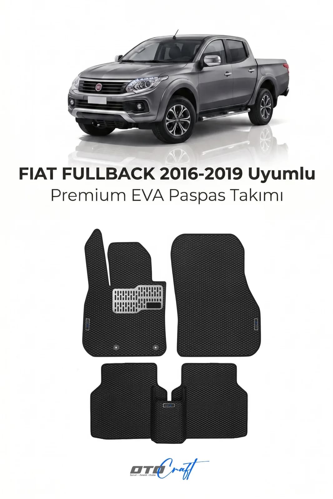 Fiat Fullback 2016-2019 EVA Paspas