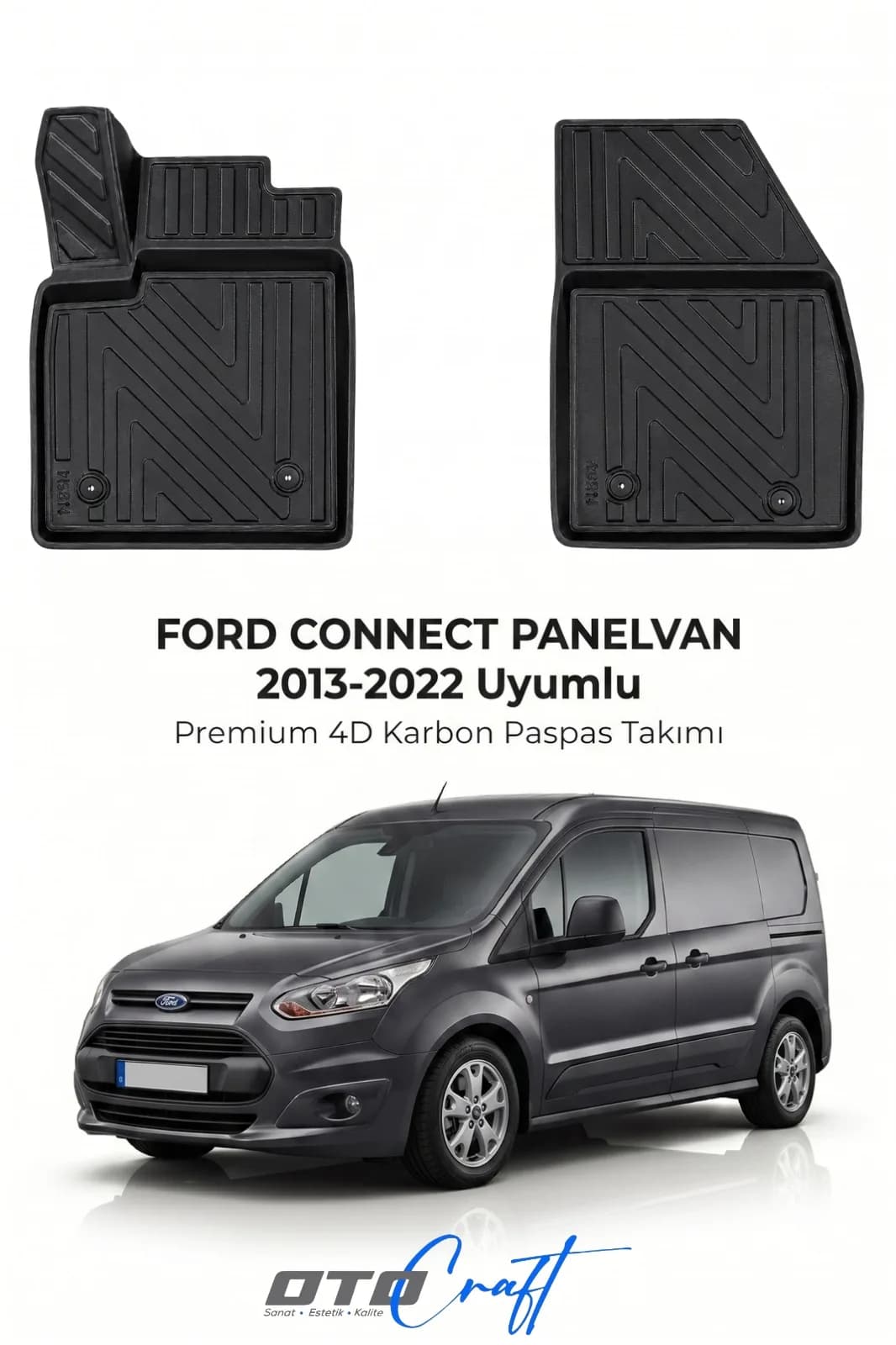 Ford Connect PV 2013-2022 4D Karbon Paspas