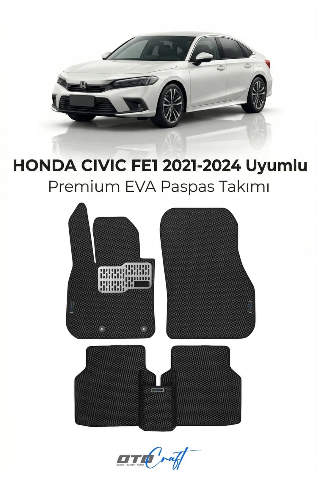 Honda Civic FE1 2021-2024 EVA Paspas