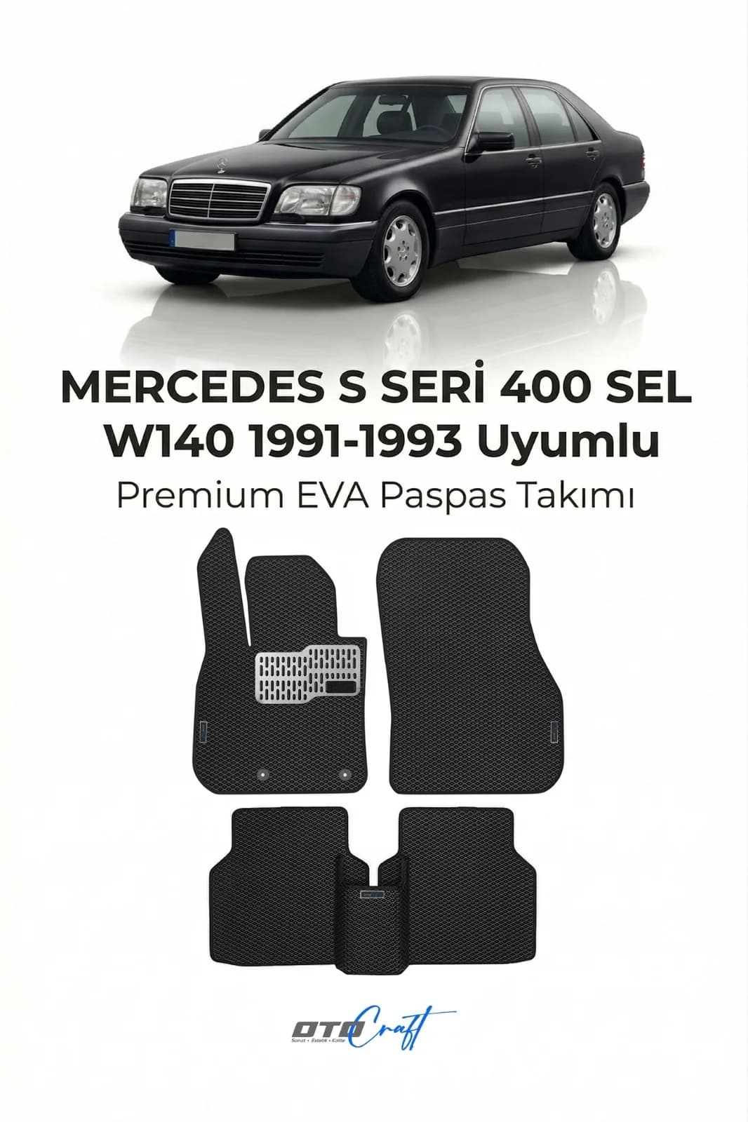 Mercedes S Seri 400 Sel W140 1991-1993 EVA Paspas