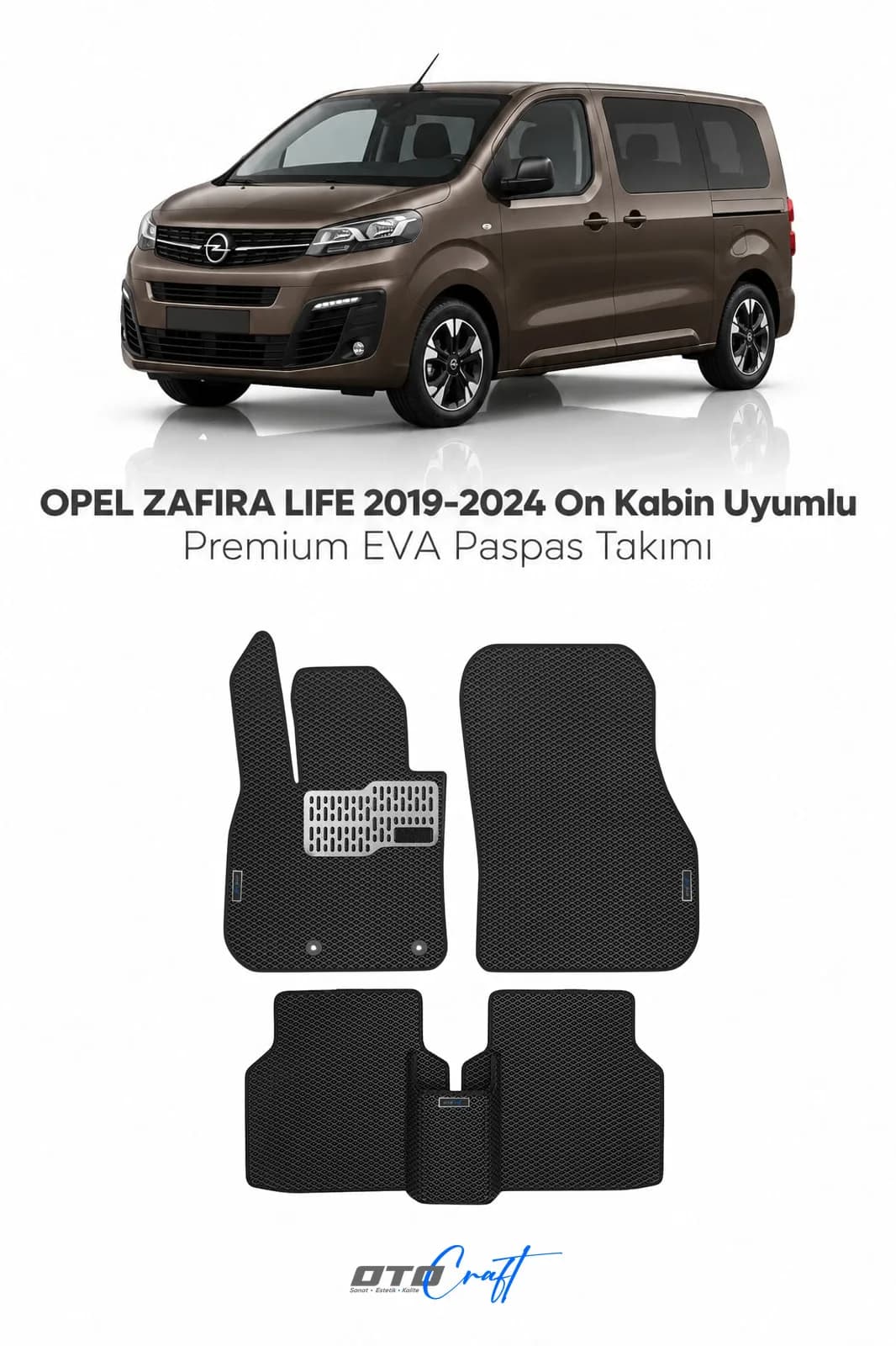 Opel Zafira Life 2019-2024 EVA Paspas