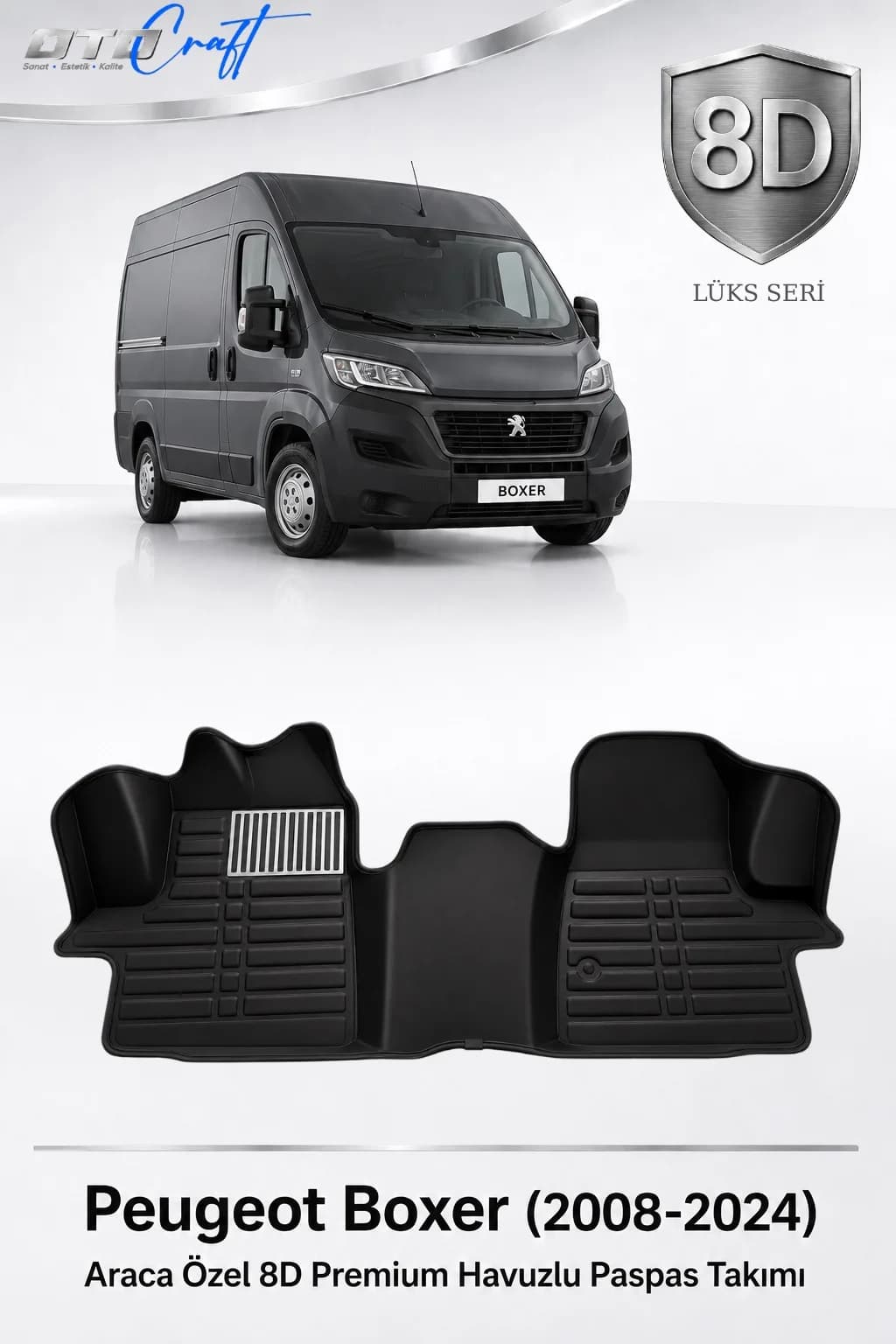 Peugeot Boxer 2008-2024 8D Havuzlu Paspas