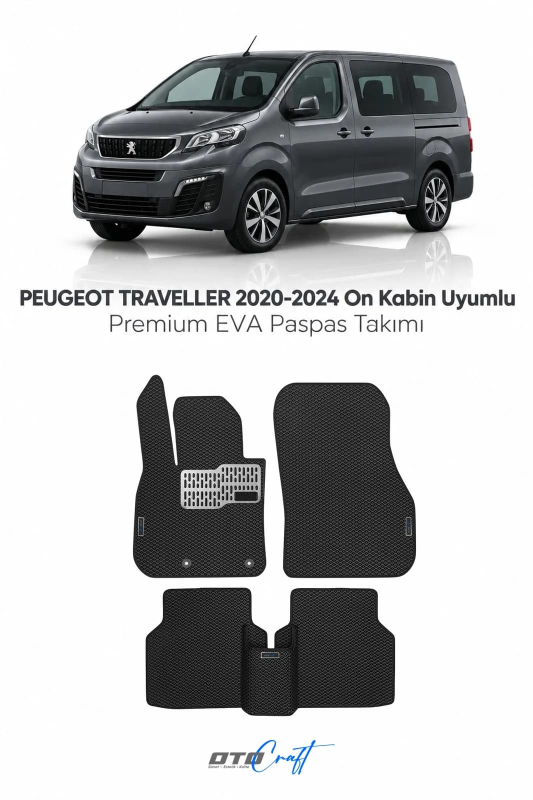 Peugeot Traveller 2020-2024 EVA Paspas