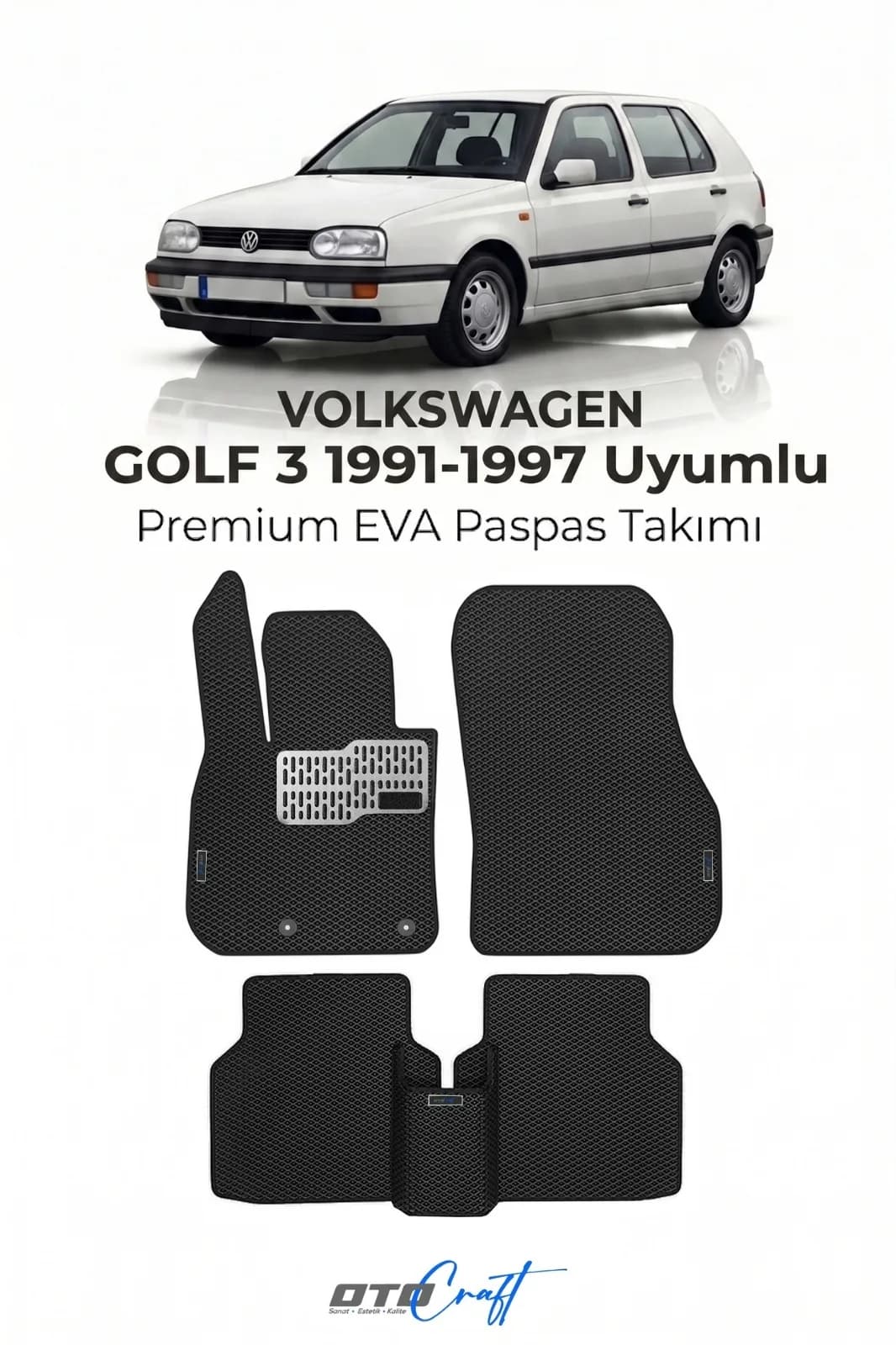 Volkswagen Golf 3 1991-1997 EVA Paspas