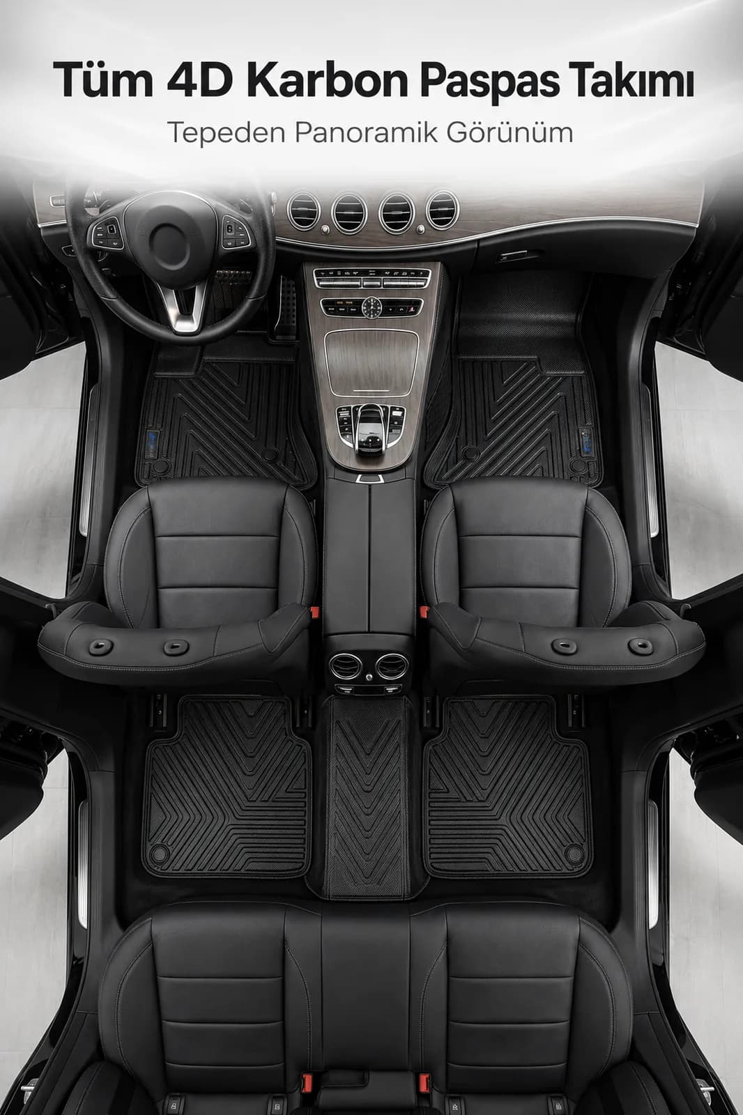 BMW 2 Serisi F45 Active Tourer 2014-2020 4D Karbon Paspas — detay görseli 2