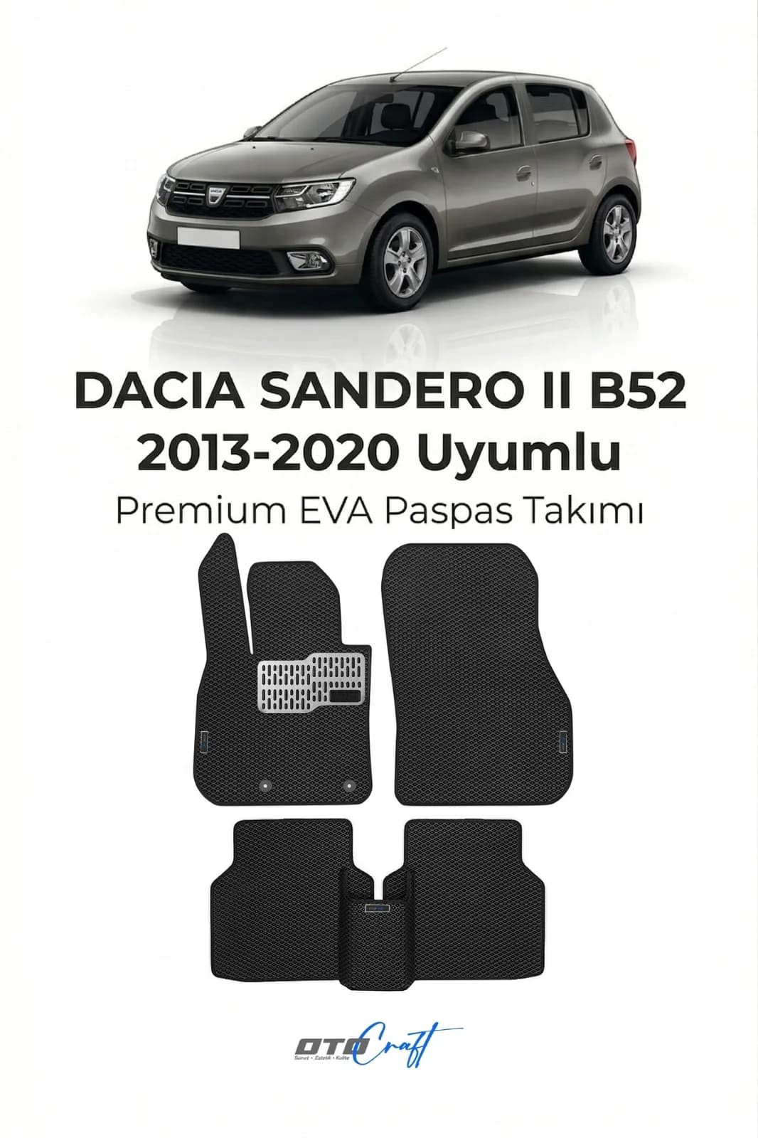 Dacia Sandero II B52 2013-2020 EVA Paspas