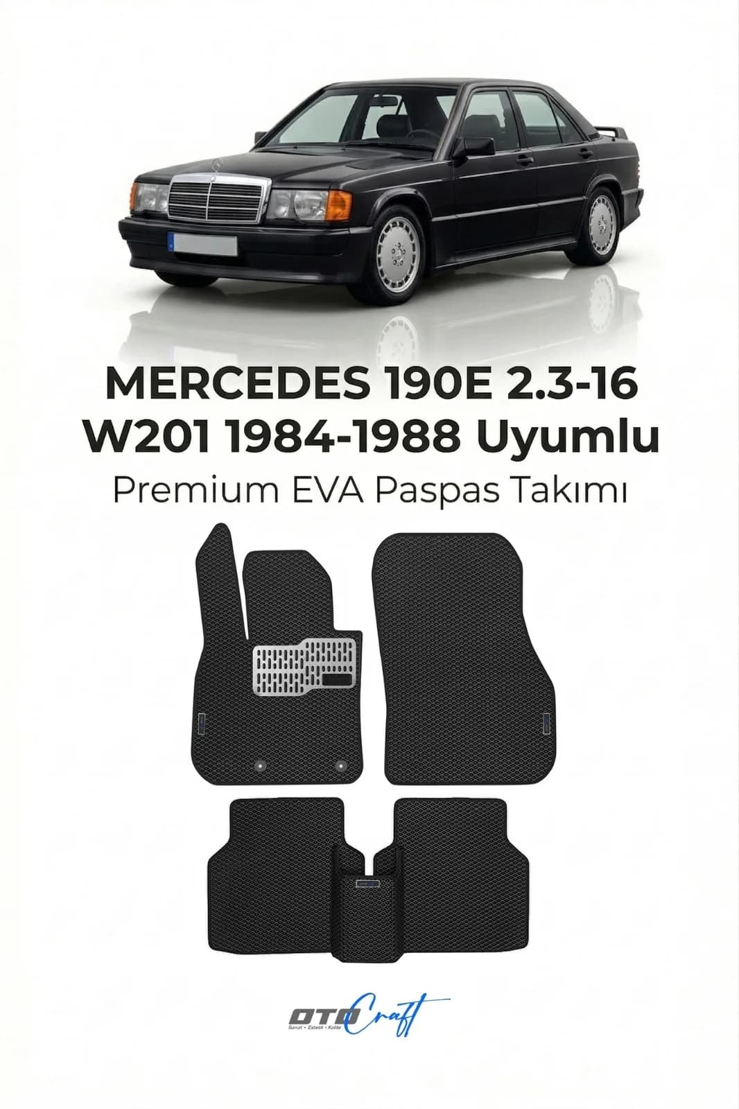 Mercedes 190E 2.3 16 W201 1984-1988 EVA Paspas