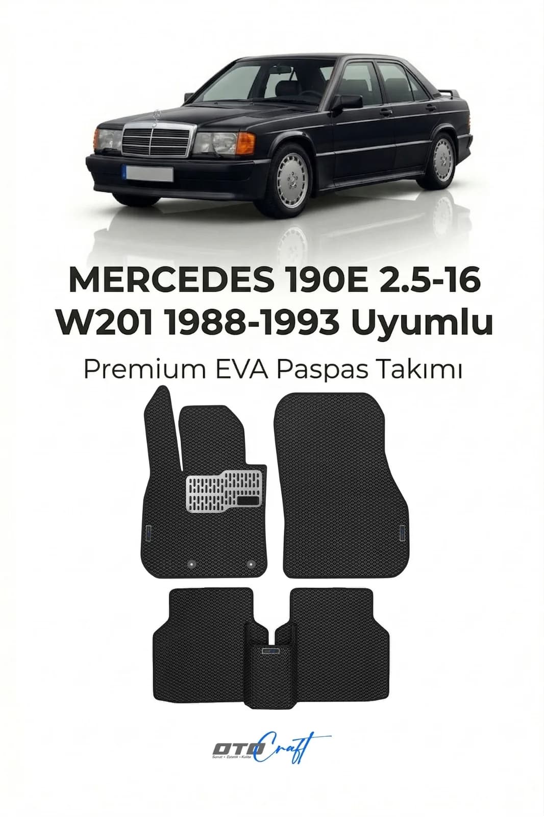 Mercedes 190E 2.5 16 W201 1988-1993 EVA Paspas