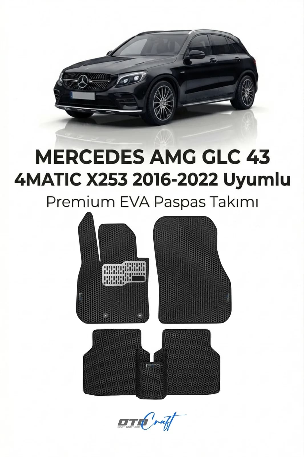 Mercedes AMG GLC 43 4Matic X253 2016-2022 EVA Paspas