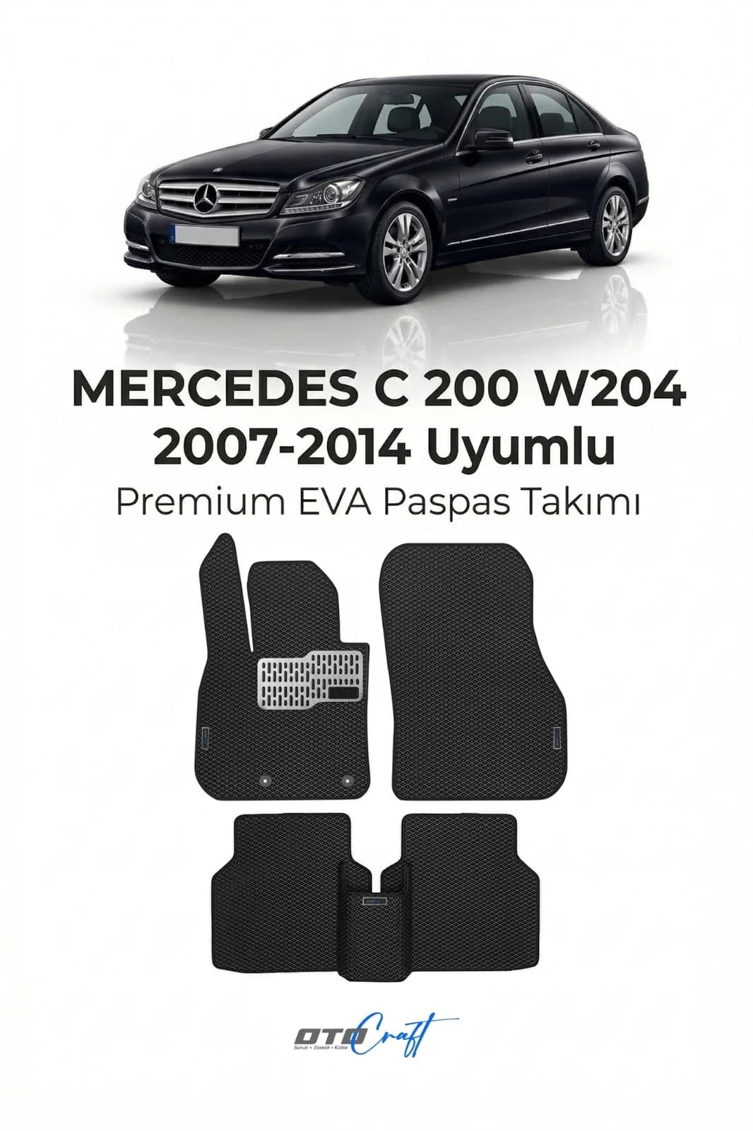 Mercedes C 200 W204 2007-2014 EVA Paspas