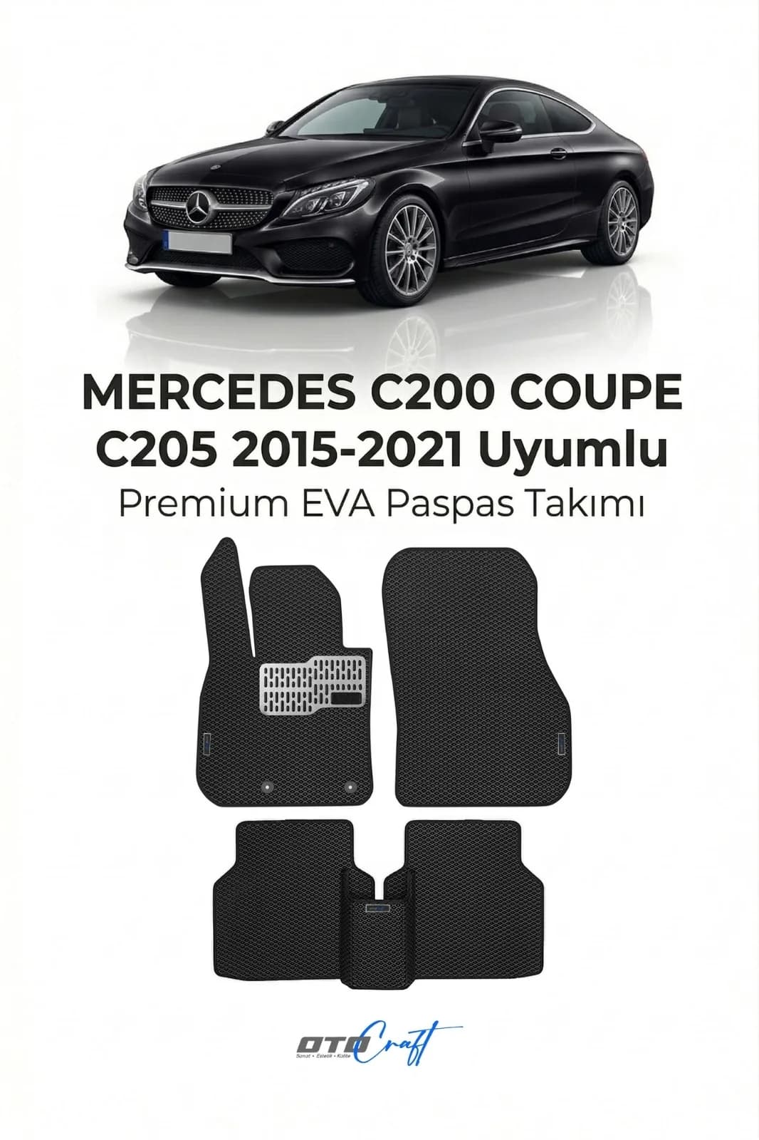 Mercedes C200 Coupé C205 2015-2021 EVA Paspas
