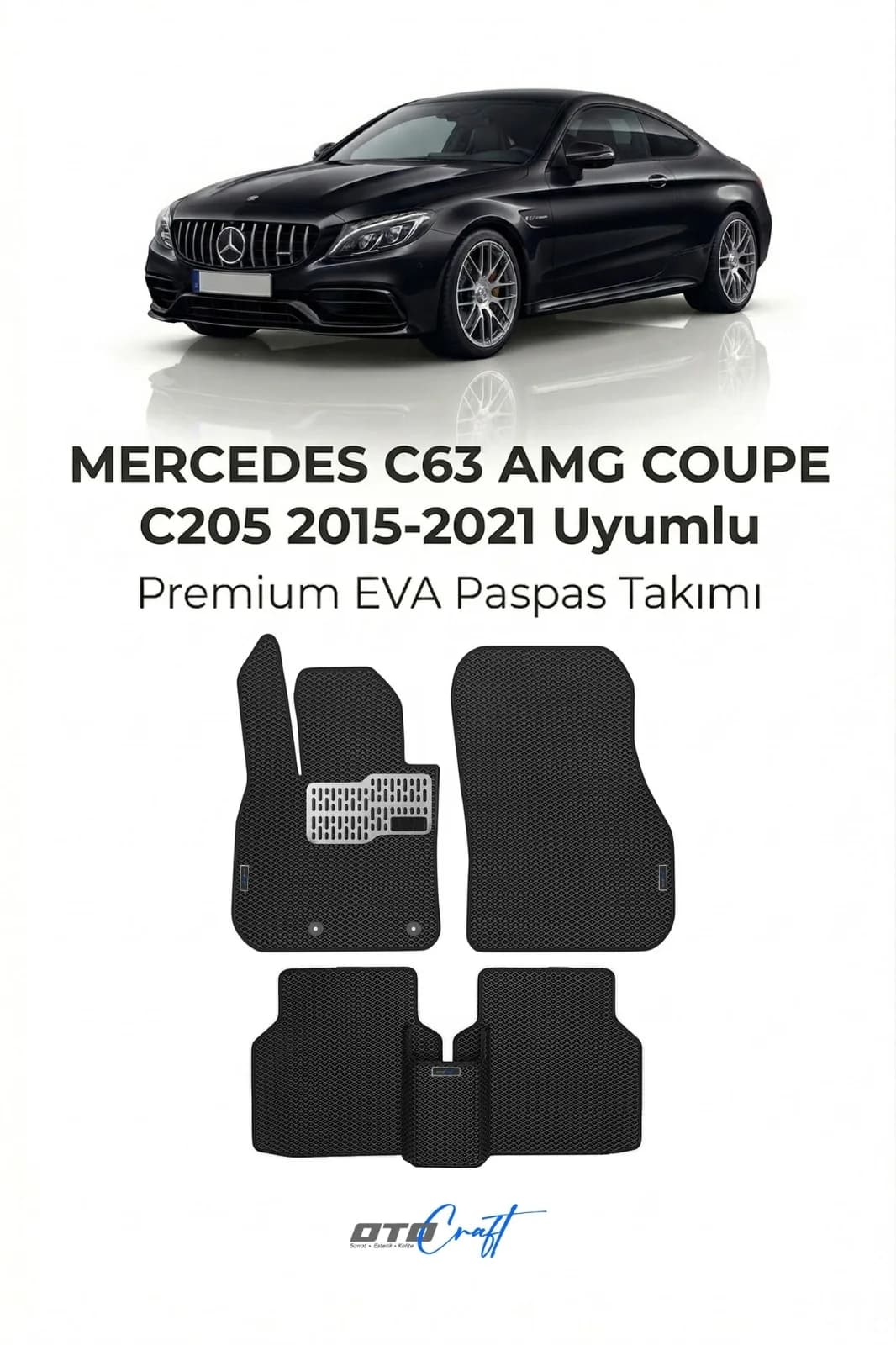 Mercedes C63 AMG Coupé C205 2015-2021 EVA Paspas