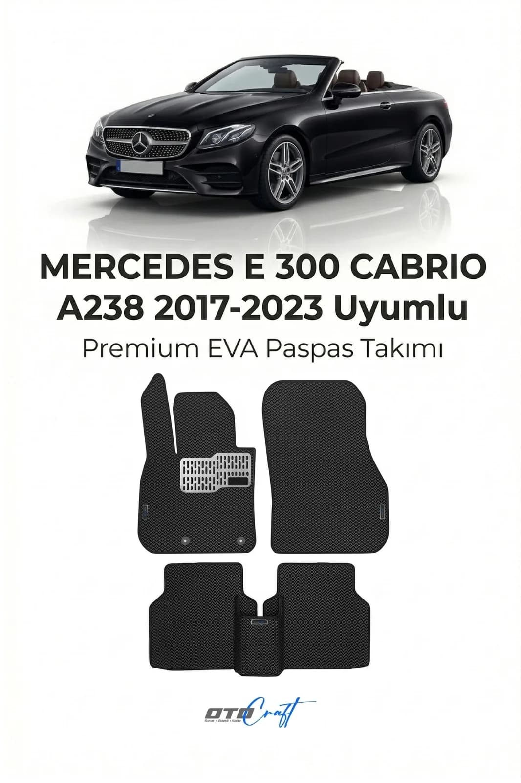 Mercedes E 300 Cabrio A238 2017-2023 EVA Paspas