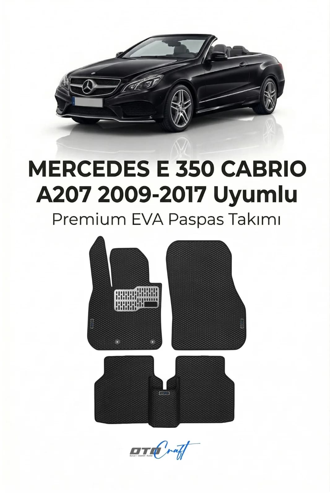Mercedes E 350 Cabrio A207 2009-2017 EVA Paspas