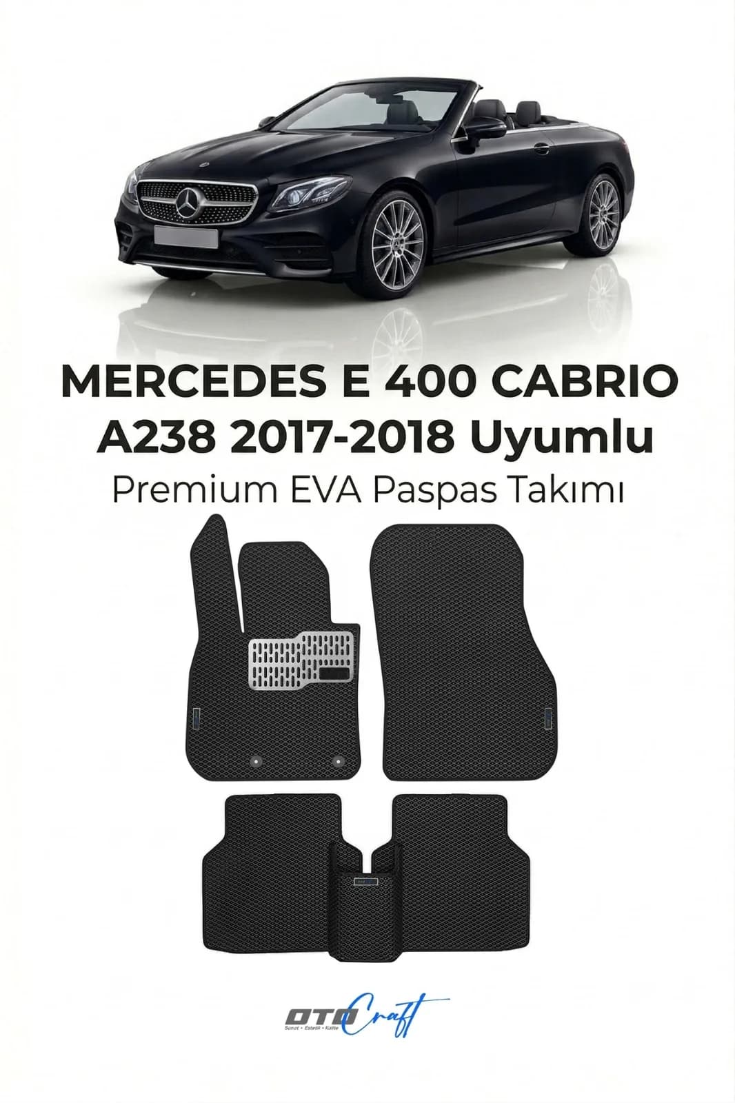 Mercedes E 400 Cabrio A238 2017-2018 EVA Paspas