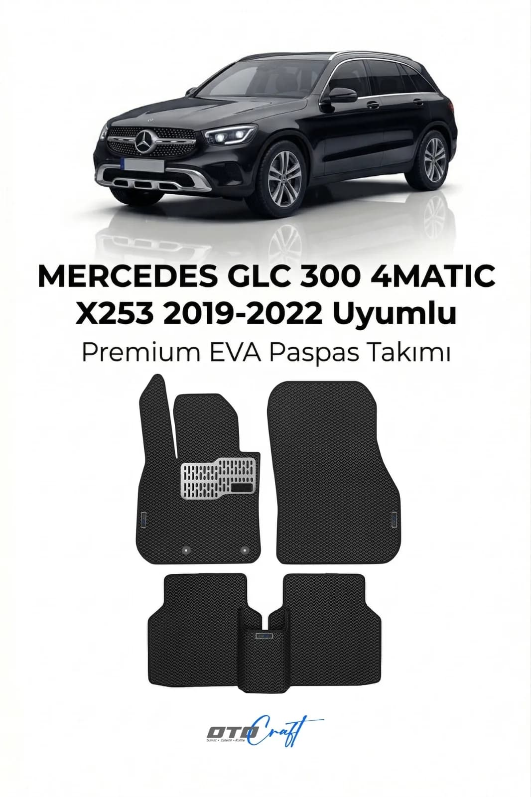Mercedes GLC 300 4Matic X253 2019-2022 EVA Paspas