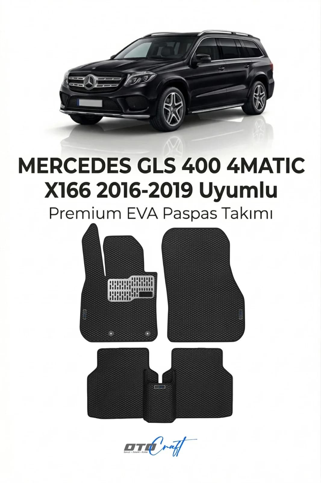 Mercedes GLS 400 4Matic X166 2016-2019 EVA Paspas