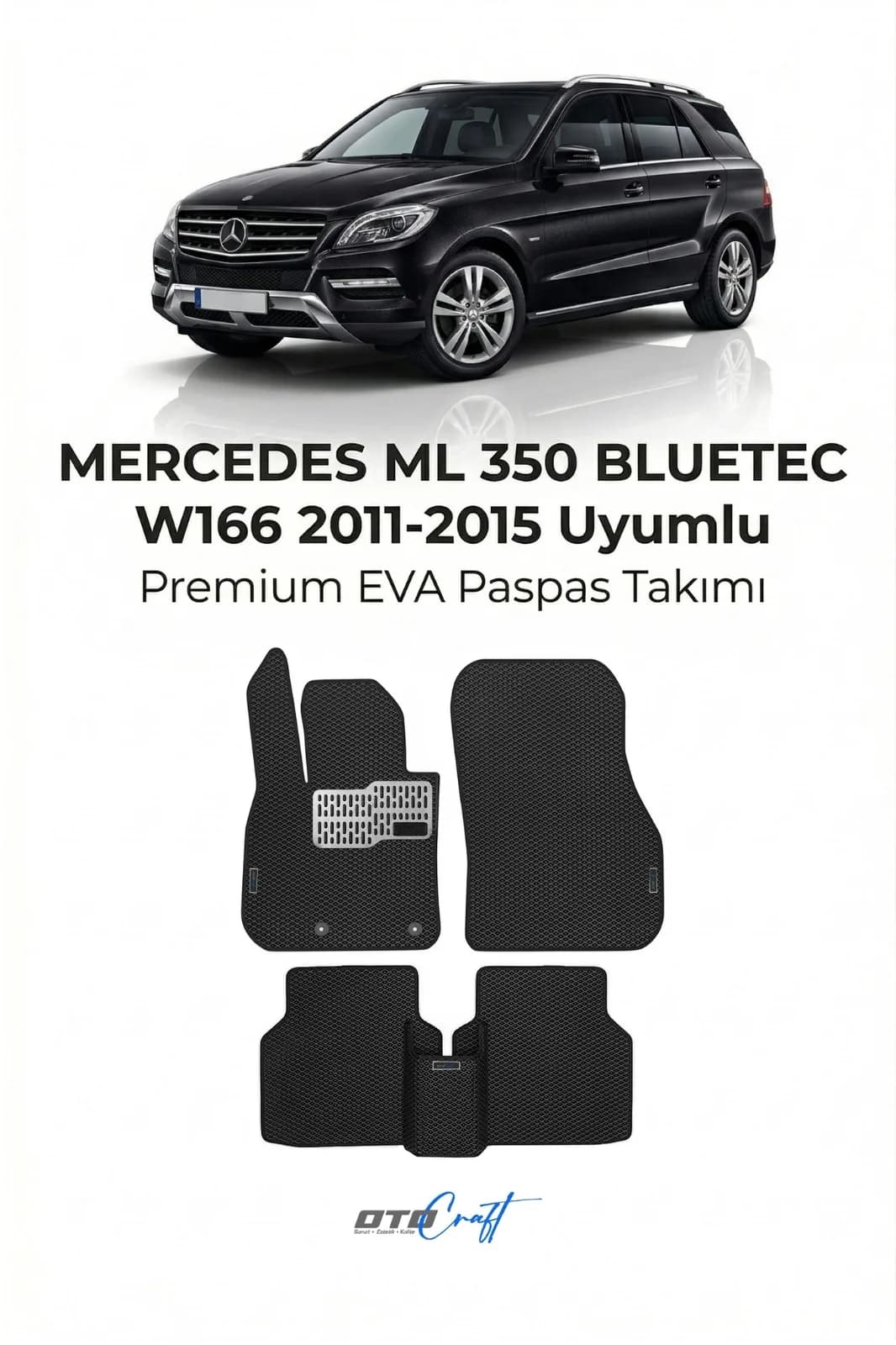 Mercedes ML 350 Bluetec W166 2011-2015 EVA Paspas