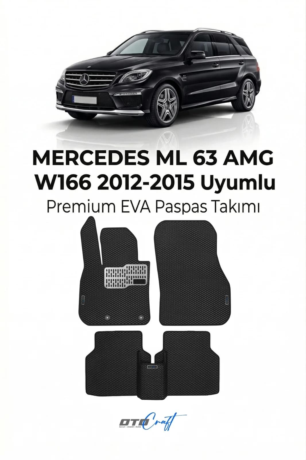 Mercedes ML 63 AMG W166 2012-2015 EVA Paspas