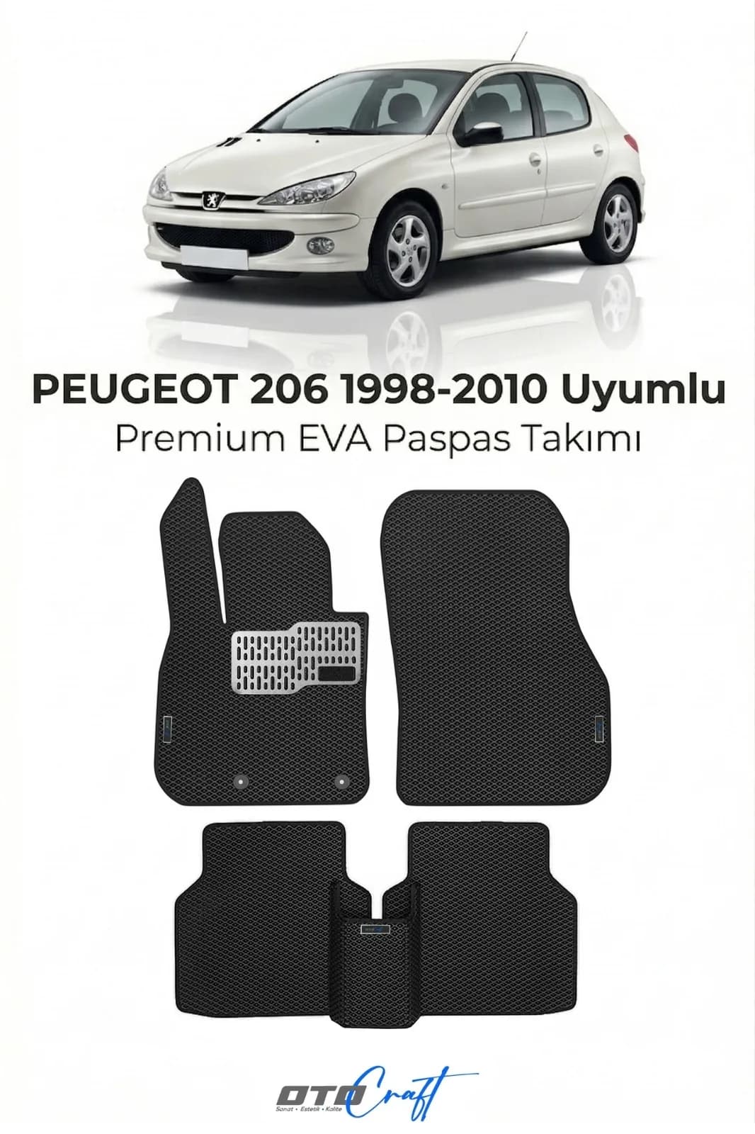 Peugeot 206 1998-2010 EVA Paspas